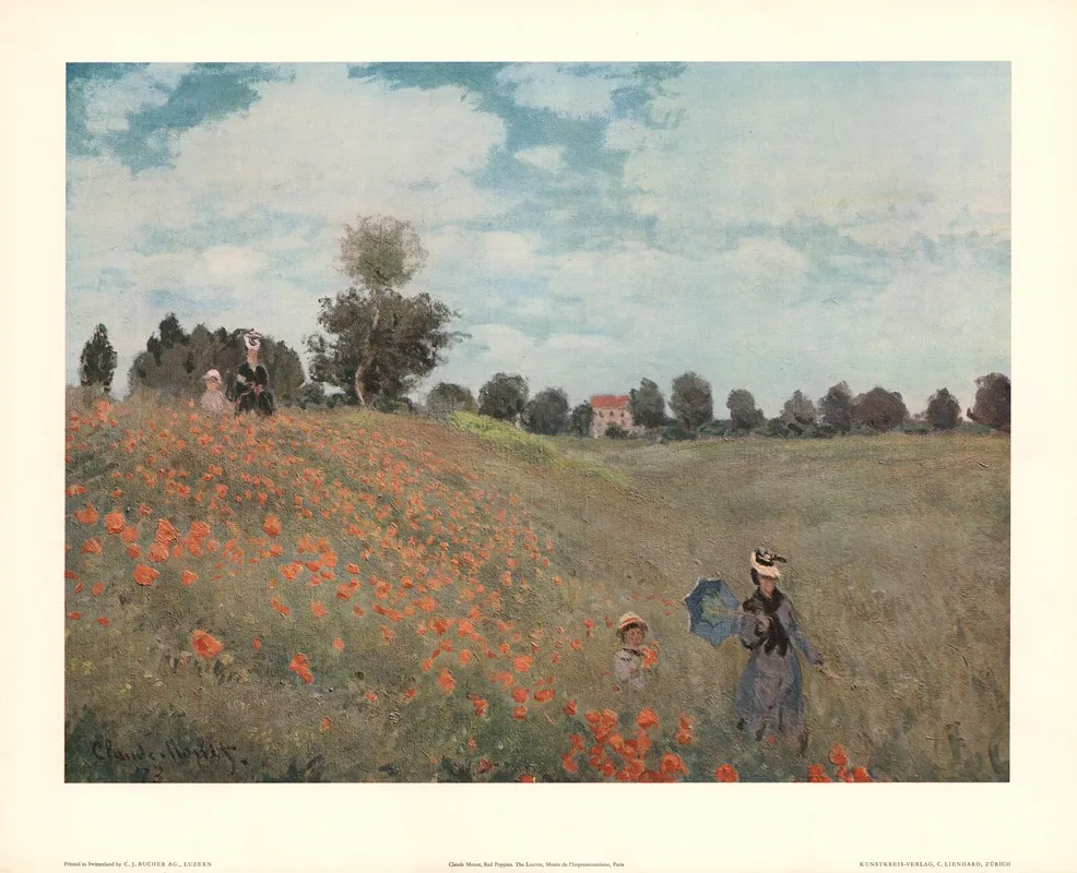 Claude Monet Red Poppies