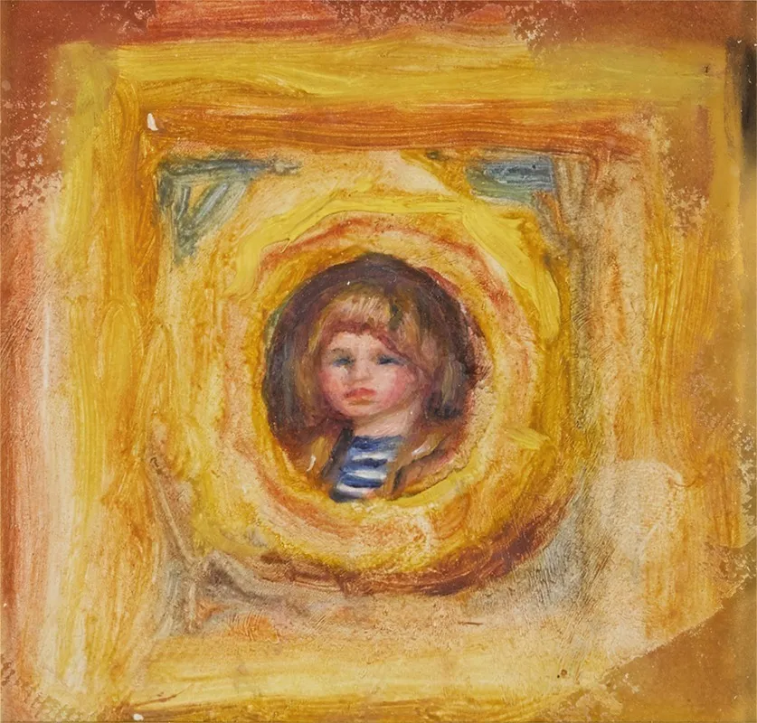 Claude Renoir En Medaillon