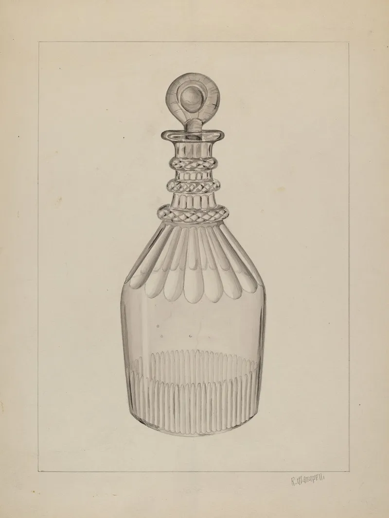 Clear Glass Decanter