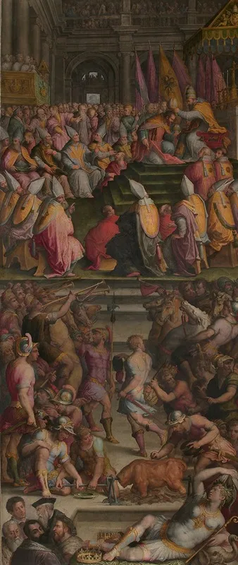 Clement Vii Crowns Charles V In San Petronio In Bologna