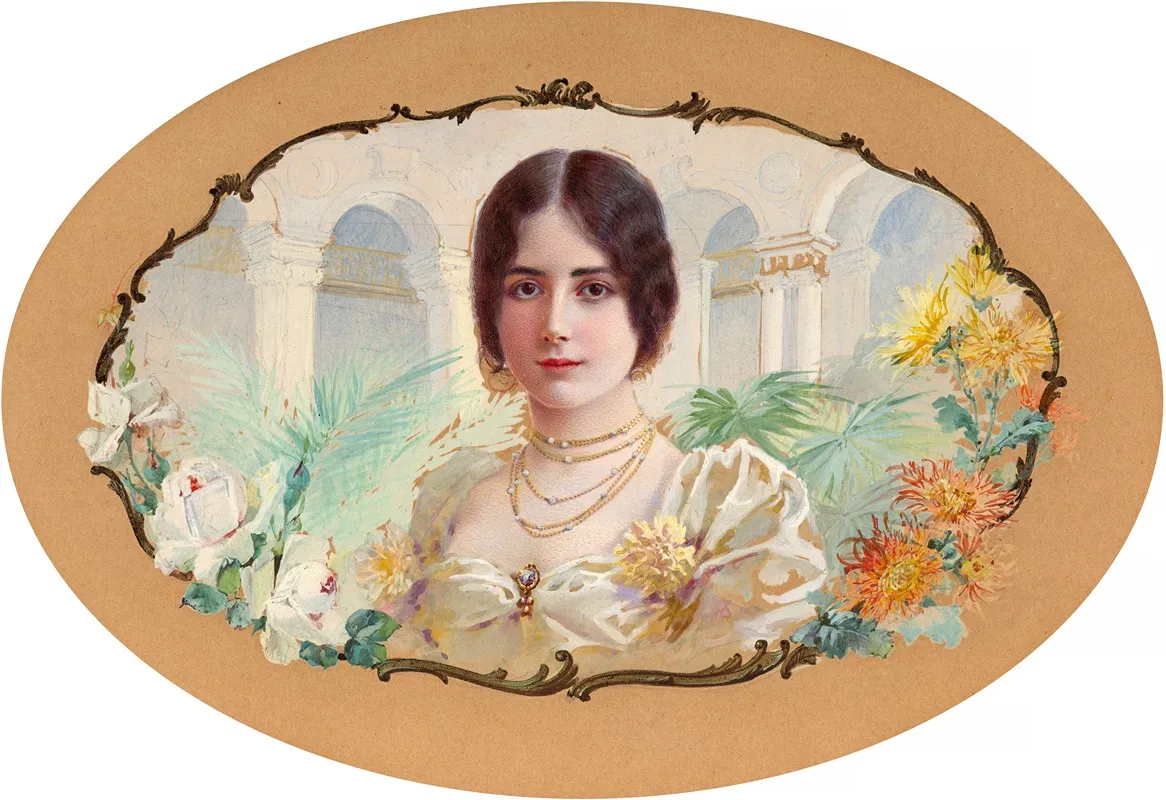 Cleo De Merode 3 Wall Art by Madeleine Lemaire - High-Resolution Digital Print