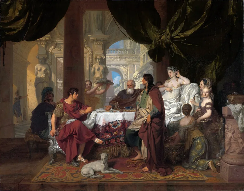 Cleopatras Banquet Wall Art by Gerard de Lairesse - High-Resolution Digital Print