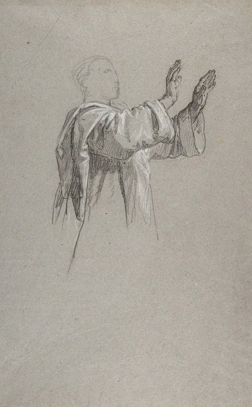Cleric With Raised Arms