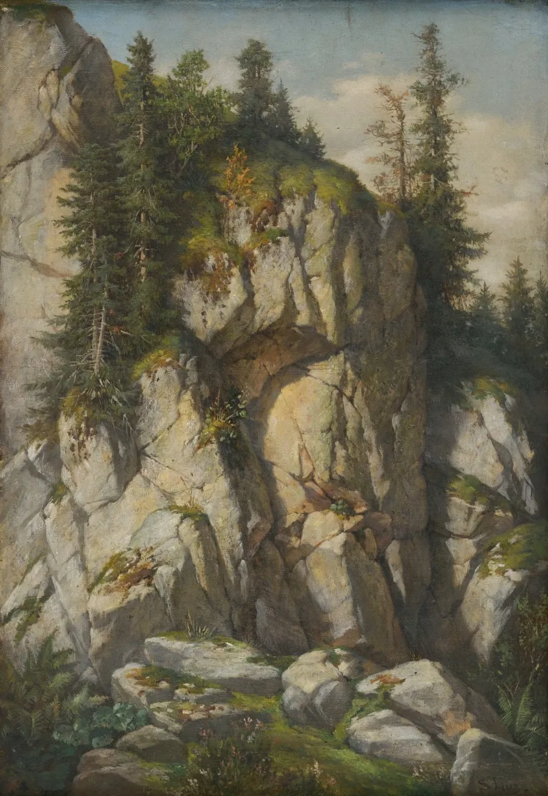 Cliffs 2 Wall Art by Sebastian Luz - High-Resolution Digital Print
