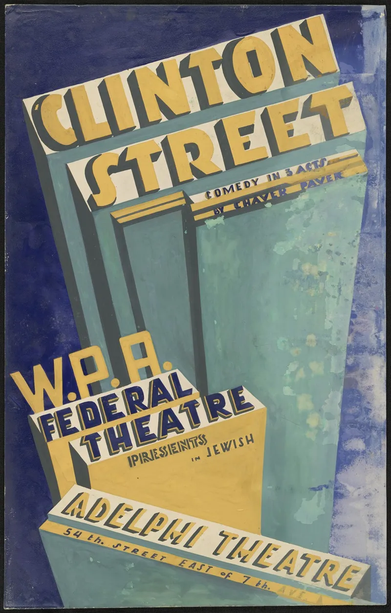 Clinton Street Wall Art by Anonymous - High-Resolution Digital Print