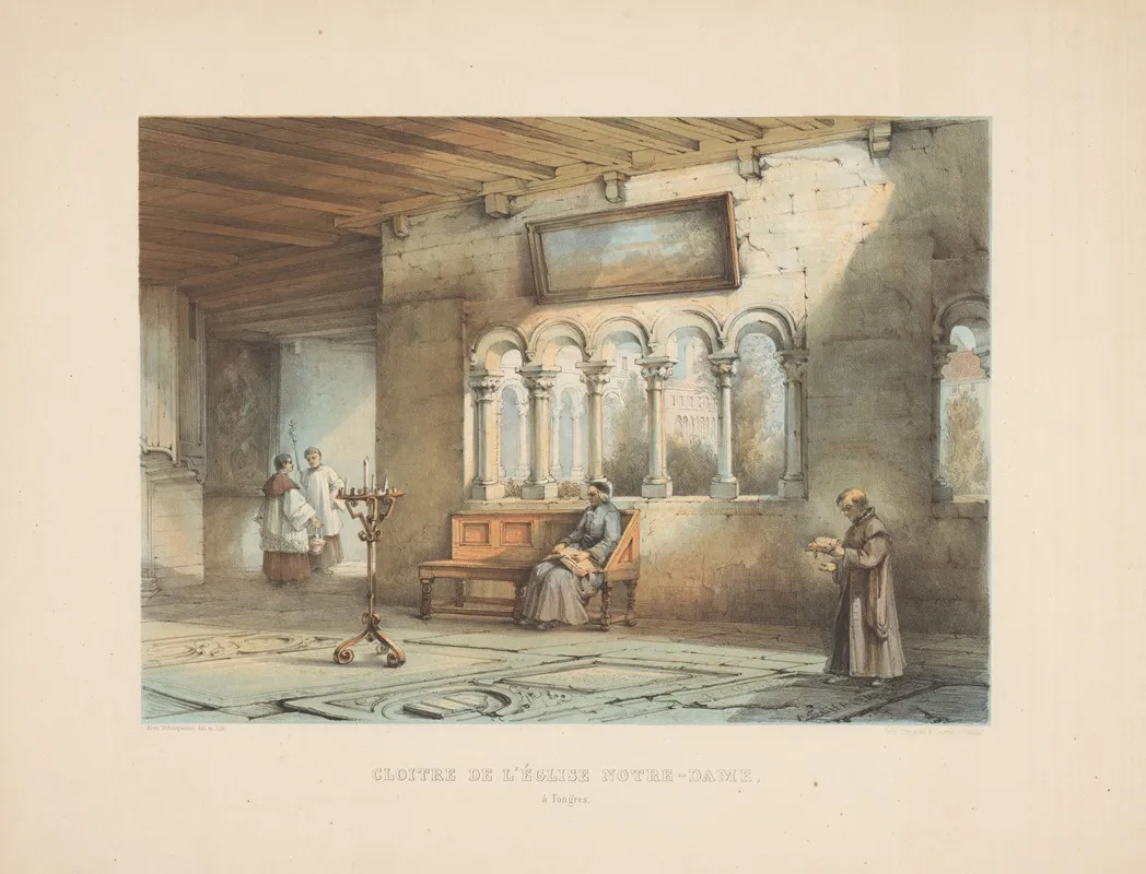 Cloitre De Leglise Notre Dame A Tongres