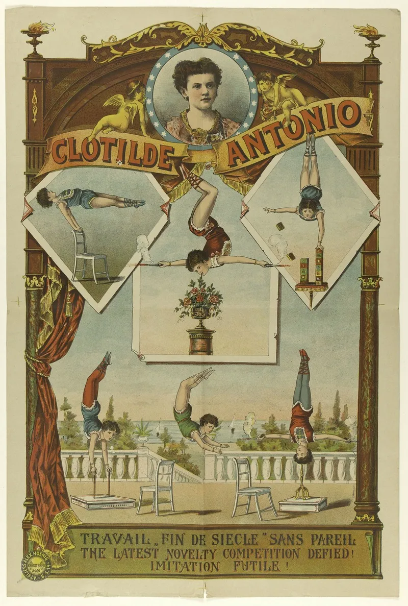 Clotilde Antonio Travail Fin De Siecle Sans Pareil Wall Art by Anonymous - High-Resolution Digital Print