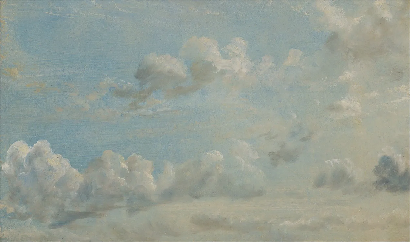 Cloud Study 8 Wall Art by John Constable - High-Resolution Digital Print