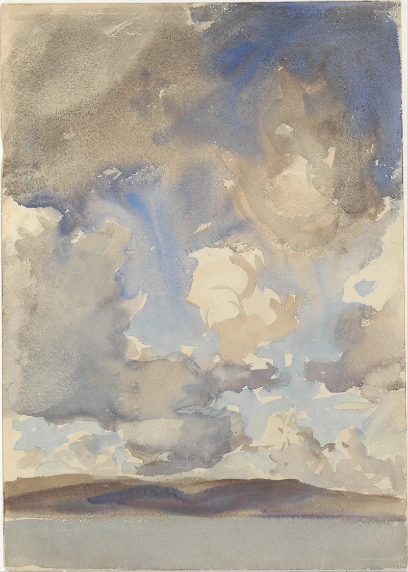 Clouds 7 Wall Art by John Singer Sargent - High-Resolution Digital Print
