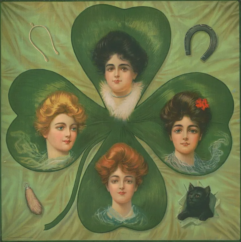 Clover Luck 2 Wall Art by Campbell, Metzger &amp; Jacobson - High-Resolution Digital Print