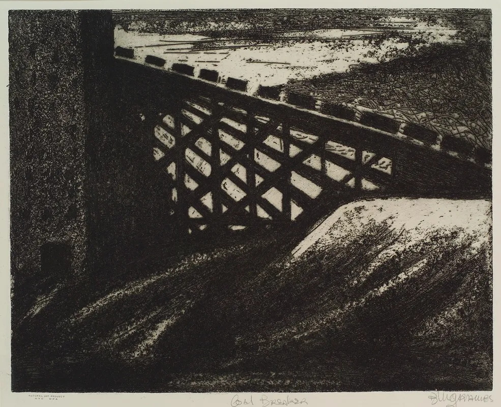 Coal Breakers Wall Art by Blanche Grambs - High-Resolution Digital Print