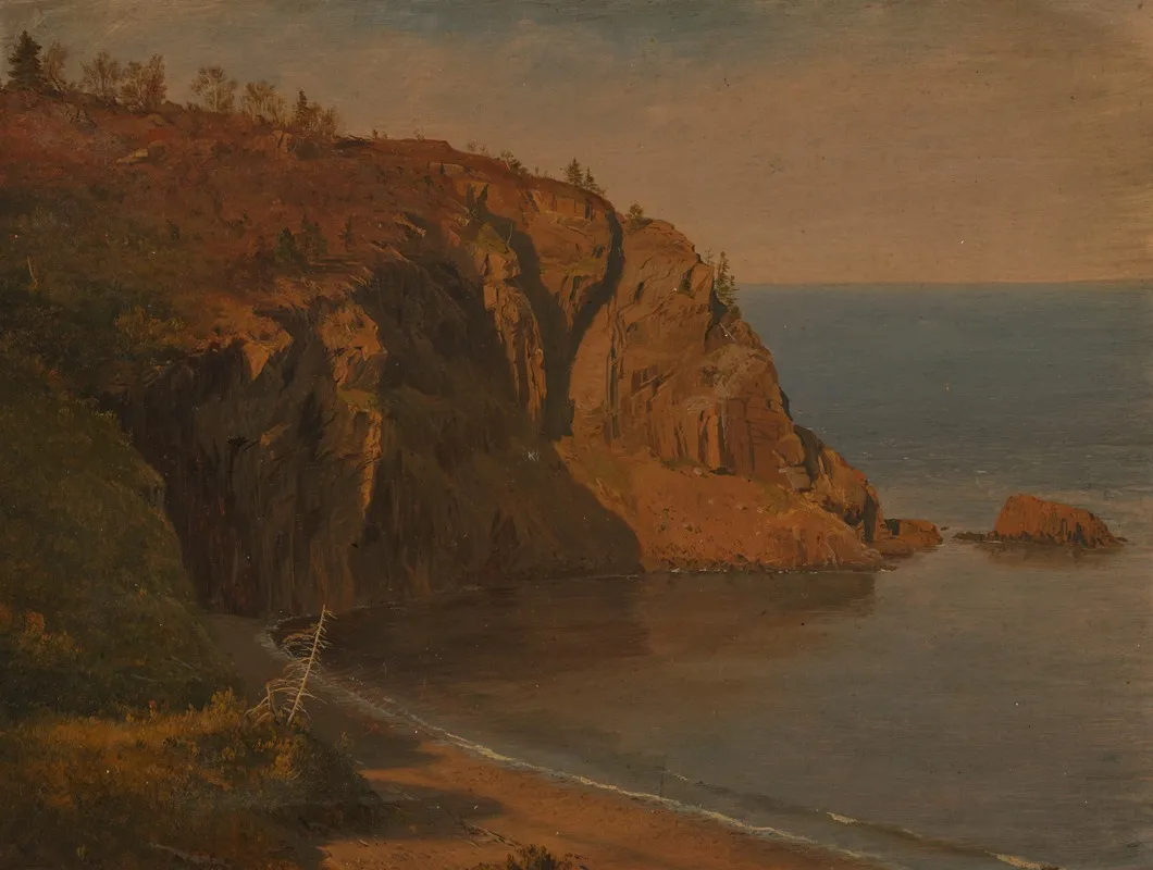 Coast Of Grand Manan Island Canada Wall Art by Frederic Edwin Church - High-Resolution Digital Print