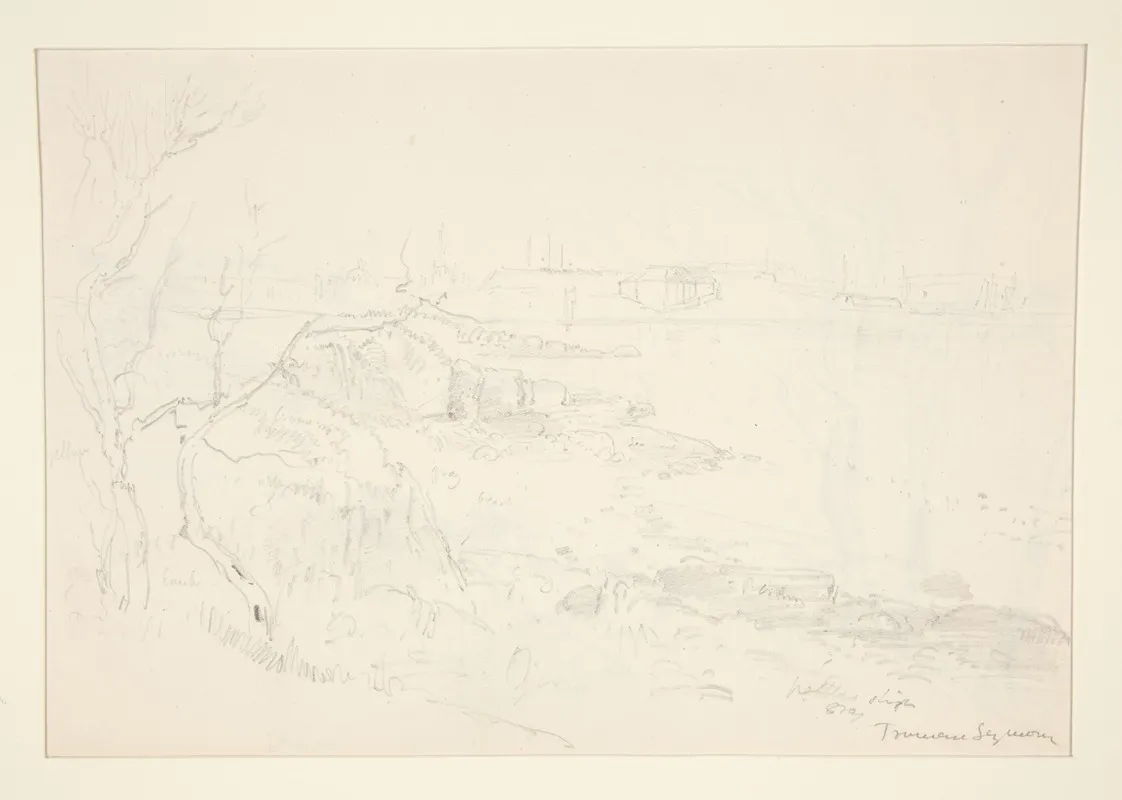Coast View Wall Art by Truman Seymour - High-Resolution Digital Print