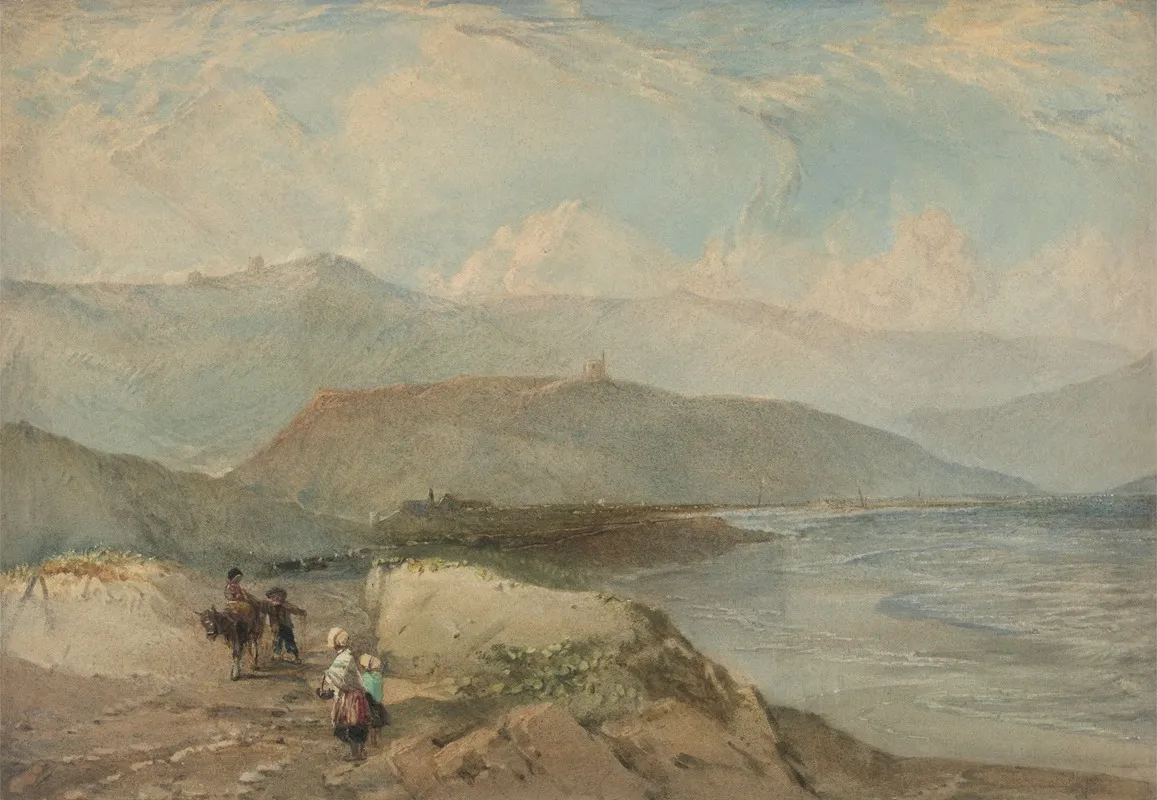Coastal Landscape 13 Wall Art by Frank William Warwick Topham - High-Resolution Digital Print