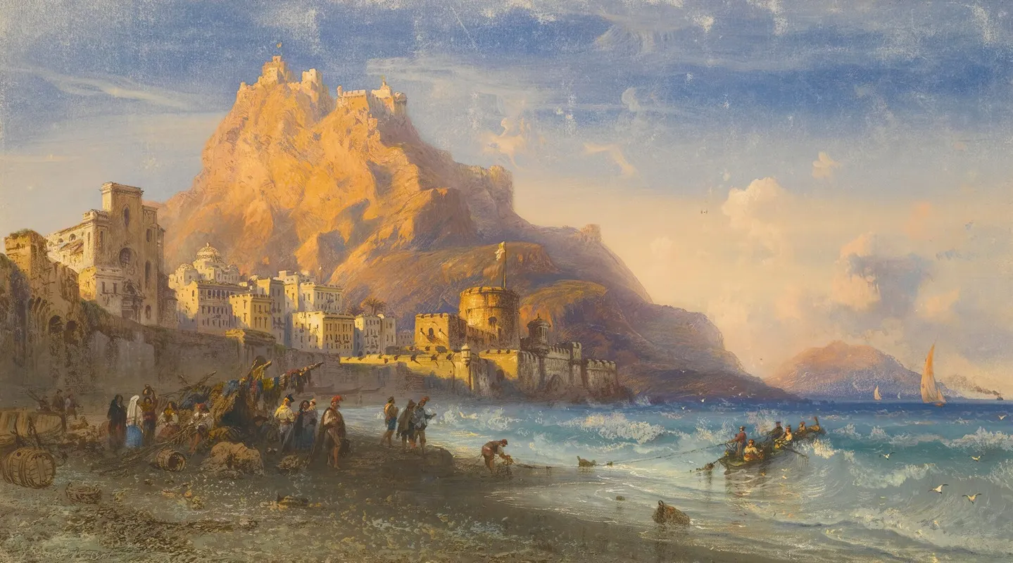 Coastal Landscape Southern Italy