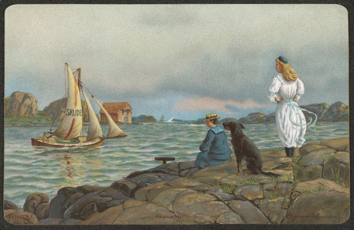 Coastal Motif 3 Wall Art by Hjalmar Johnssen - High-Resolution Digital Print