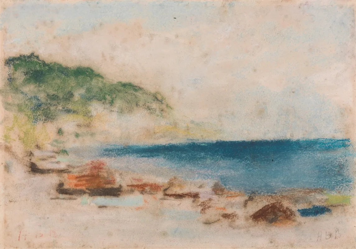Coastal Scene 3 Wall Art by Hercules Brabazon Brabazon - High-Resolution Digital Print