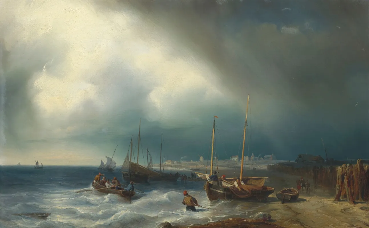 Coastal View 4 Wall Art by Louis Meijer - High-Resolution Digital Print
