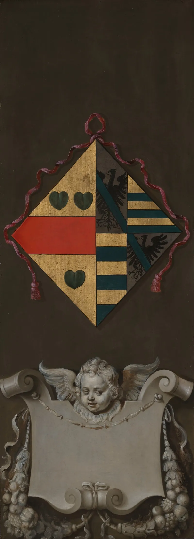 Coat Of Arms Of Adriana Perez Wall Art by Peter Paul Rubens - High-Resolution Digital Print