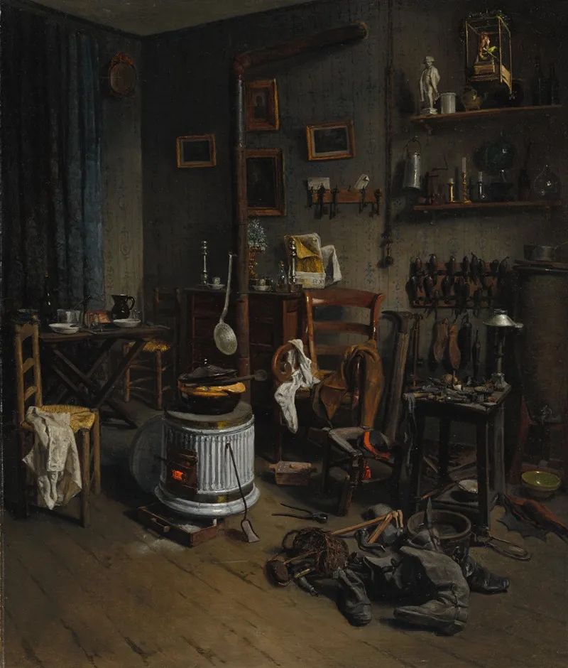 Cobblers Quarters 2 Wall Art by Jean-Alphonse Duplessy - High-Resolution Digital Print