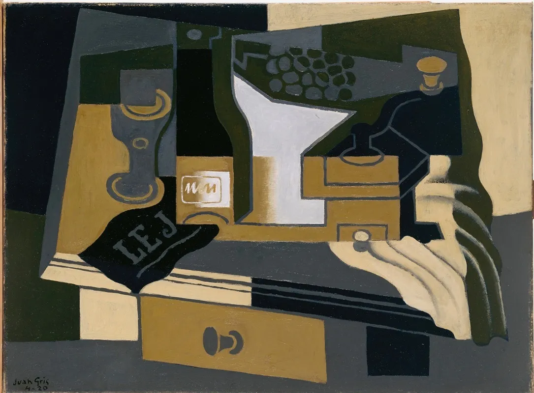 Coffee Grinder Wall Art by Juan Gris - High-Resolution Digital Print
