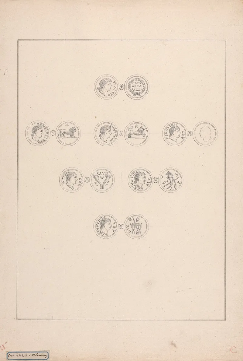 Coins Of Juba Ii And Ptolemay