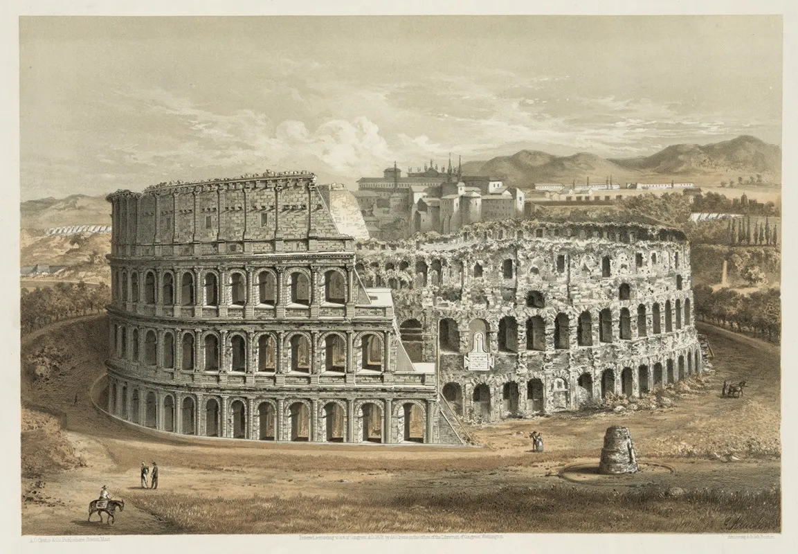 Coliseum At Rome