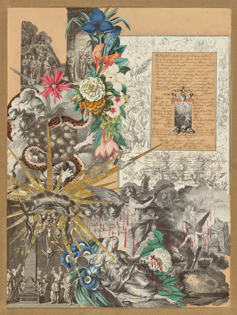 Collage 3 Wall Art by John Bingley Garland - High-Resolution Digital Print