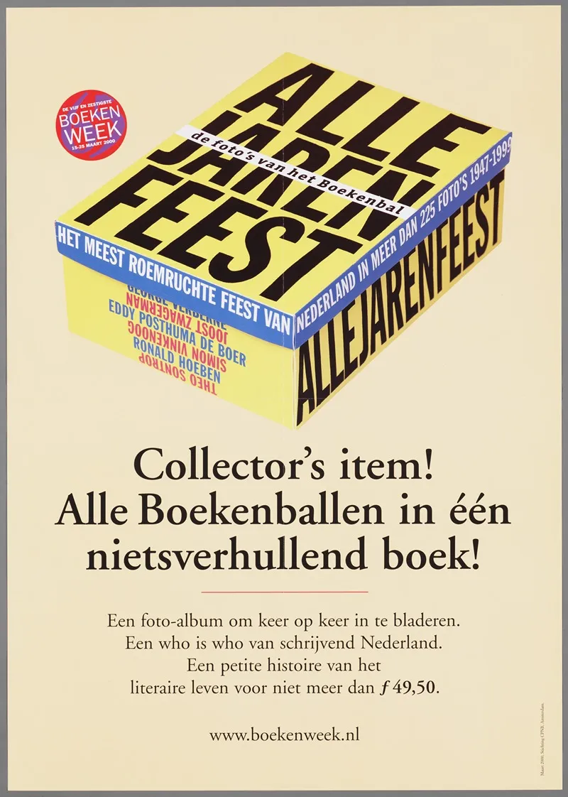 Collectors Item Alle Boekenballen In Een Nietsverhullend Boek Wall Art by CPNB - High-Resolution Digital Print
