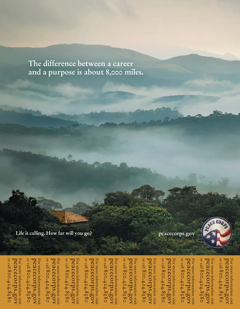 College Poster by Peace Corps - High-Resolution Digital Print
