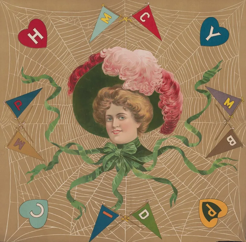 College Widow Wall Art by Campbell, Metzger &amp; Jacobson - High-Resolution Digital Print