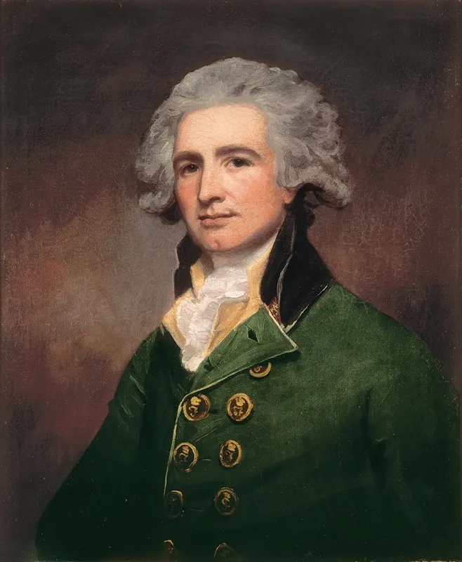Colonel Robert Abercrombie Wall Art by George Romney - High-Resolution Digital Print
