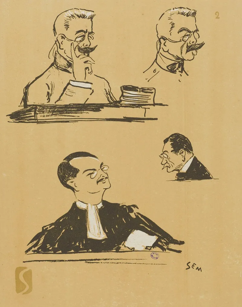 Colonel Voyer Maitre Heraud Et Porchere