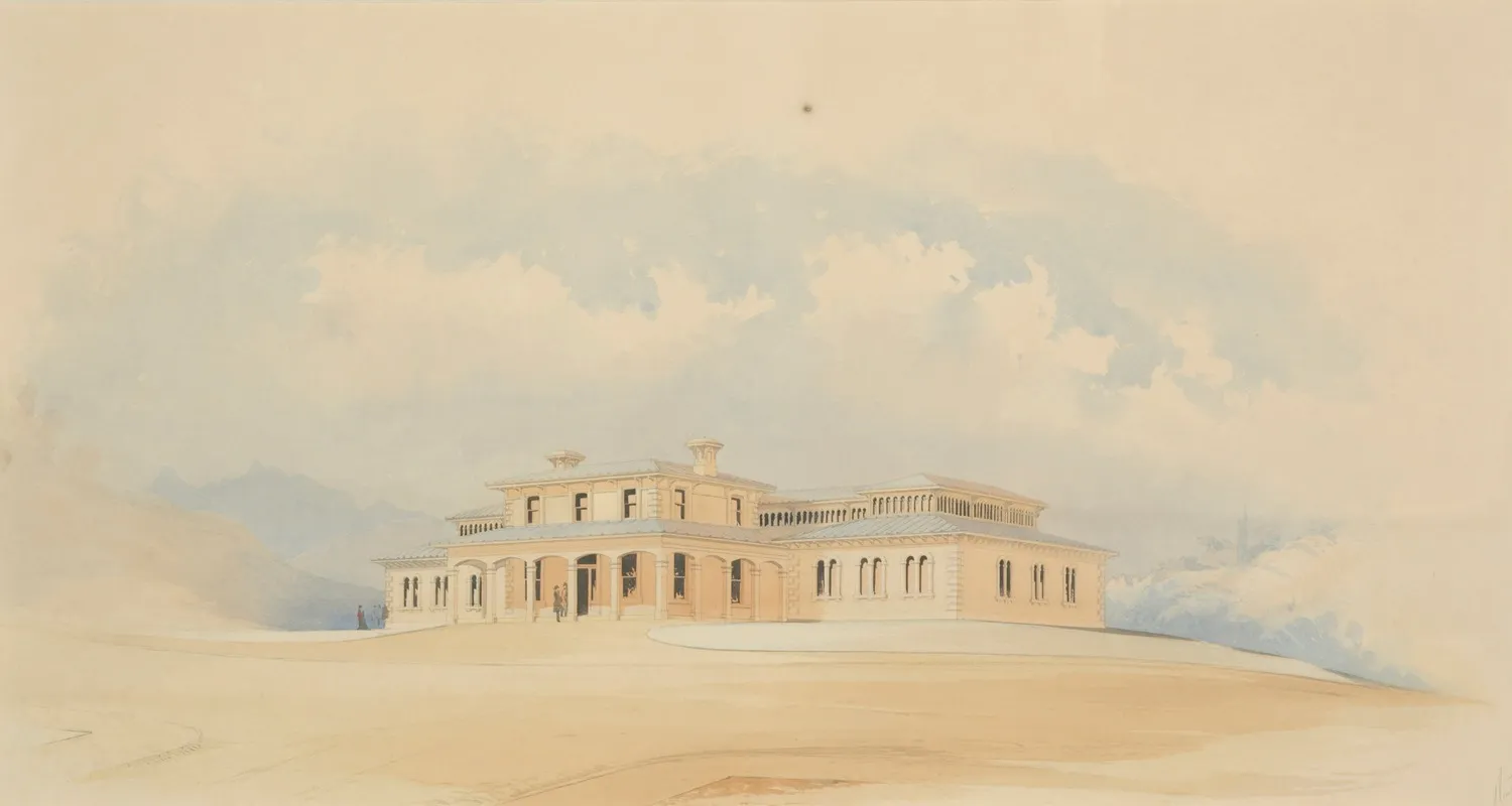 Colonial Museum Wellington Wall Art by George O'Brien - High-Resolution Digital Print