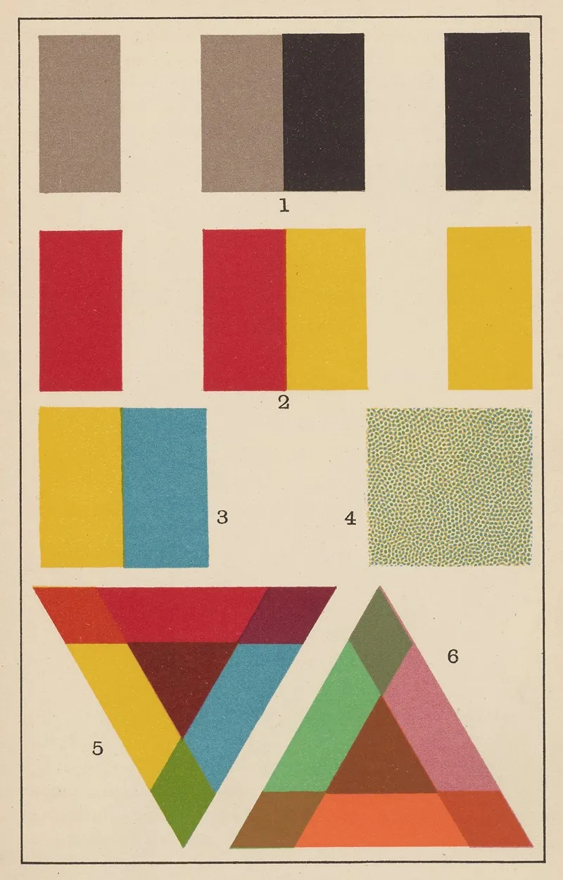 Colour A Handbook Of The Theory Of Colour Pl 4 Wall Art by George Henry Hurst - High-Resolution Digital Print