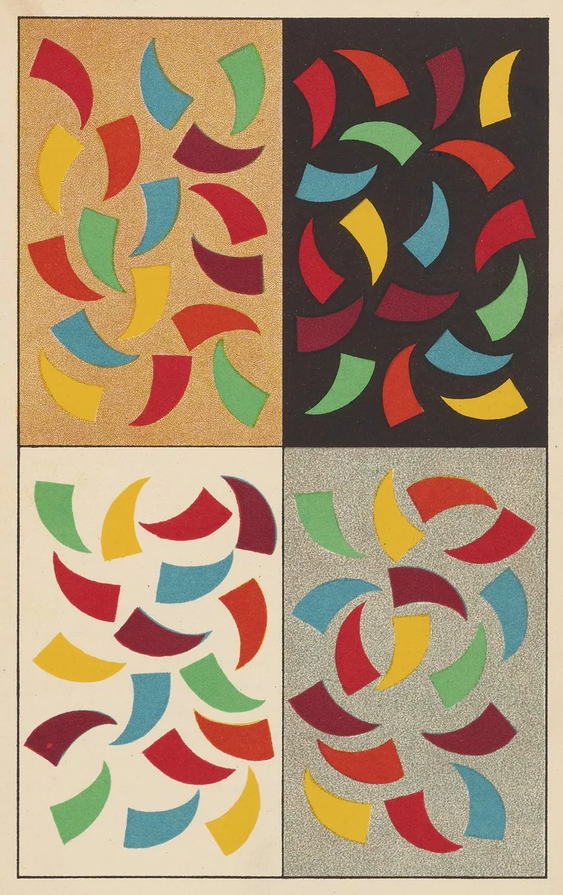 Colour A Handbook Of The Theory Of Colour Pl 5 Wall Art by George Henry Hurst - High-Resolution Digital Print
