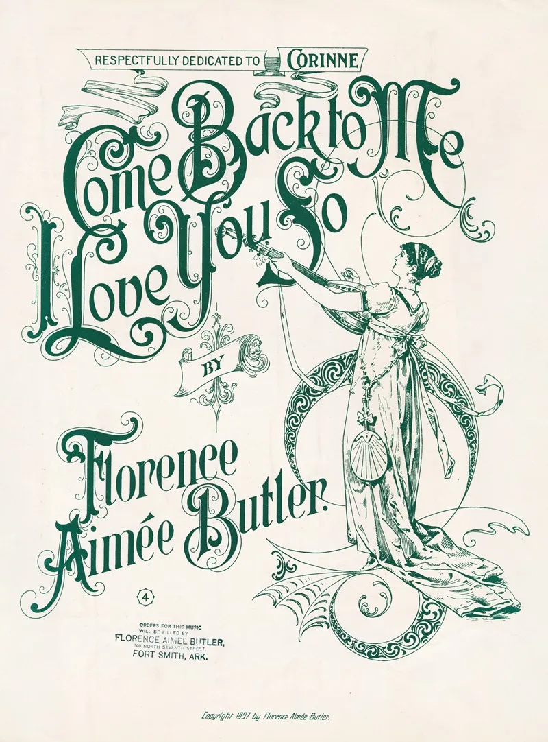 Come Back To Me I Love You So Wall Art by Anonymous - High-Resolution Digital Print