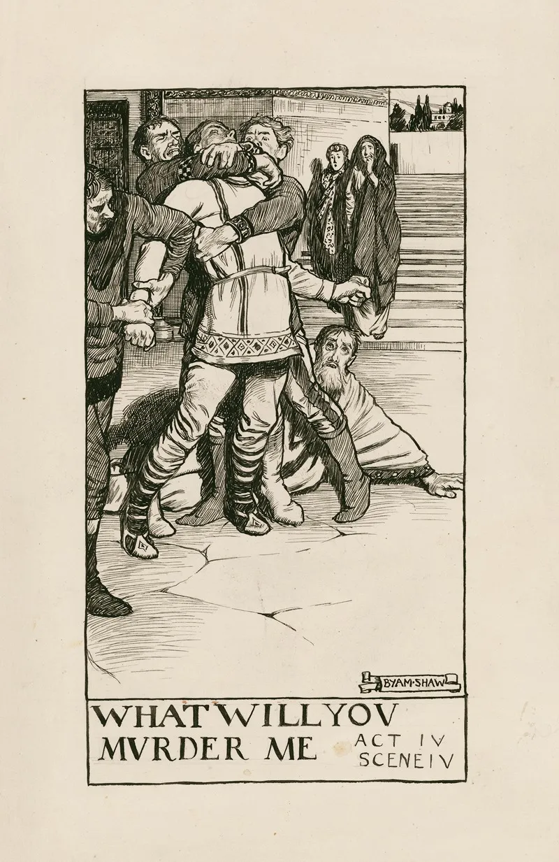 Comedy Of Errors What Will You Muder Me Act Iv Scene Iv