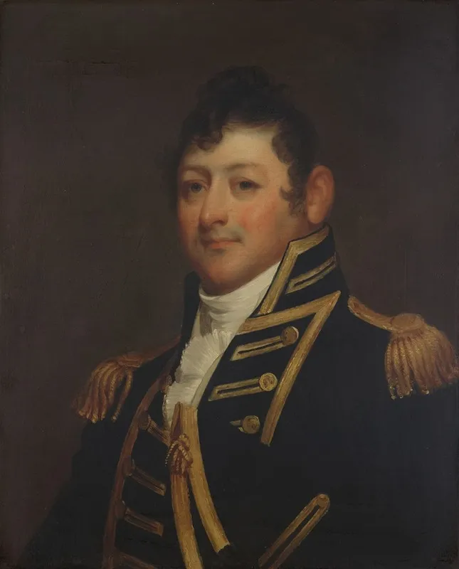 Commodore Isaac Hull Wall Art by Samuel Lovett Waldo - High-Resolution Digital Print