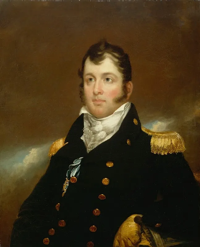Commodore Oliver Hazard Perry Wall Art by John Wesley Jarvis - High-Resolution Digital Print