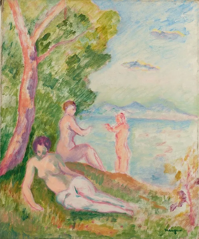 Composition Trois Baigneuses