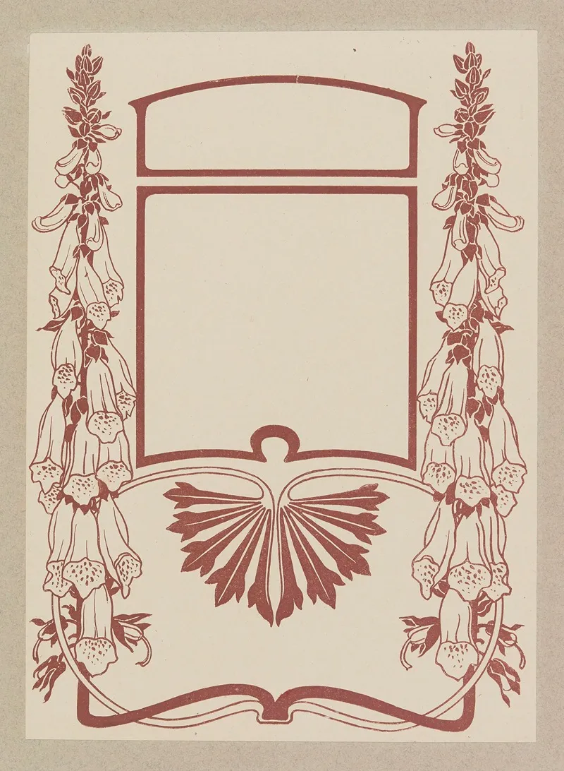 Compositions Ornementales Pour Le Cuir Et La Pyrogravure Pl 18 Wall Art by Henri Laurens (Editor) - High-Resolution Digital Print
