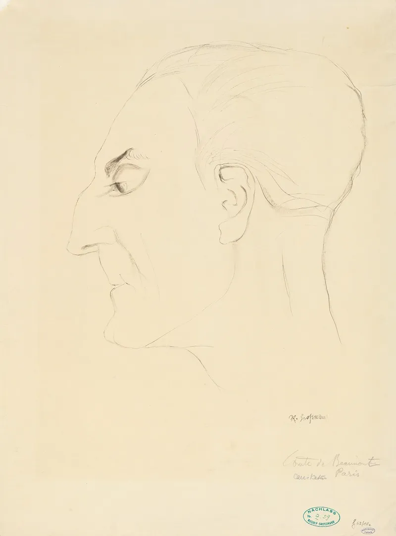 Comte De Etienne Beaumont Paris