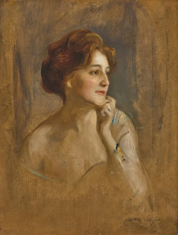 Comtesse Robert De Pourtales Nee Marie Elisabeth Van Rijck