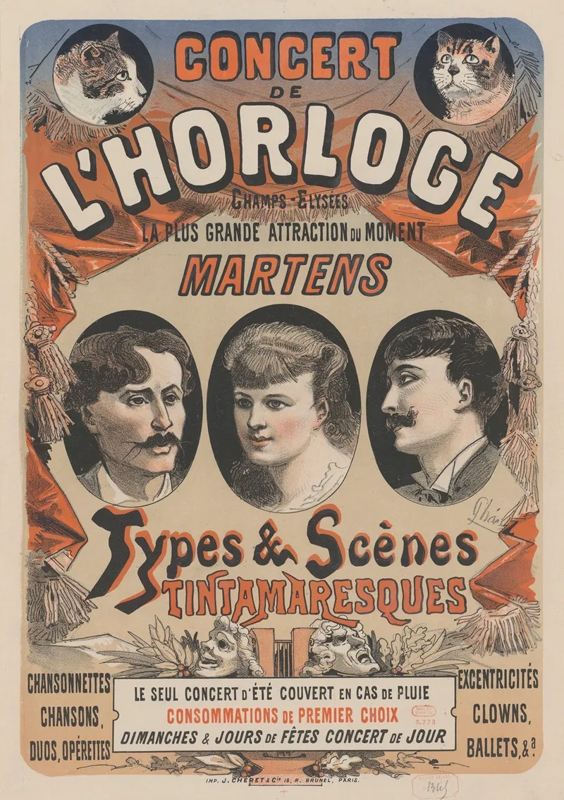 Concert De Lhorloge Martens Types Et Cenes Tintamaresques