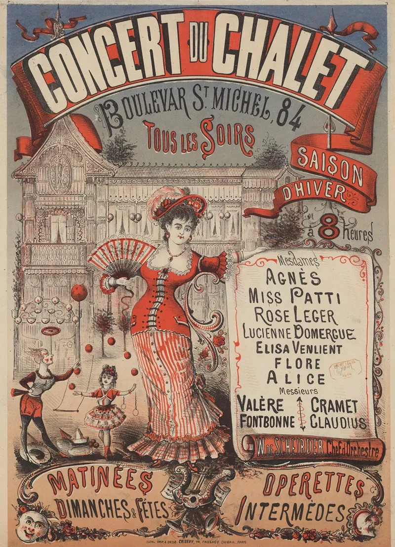 Concert Du Chalet Boulevar St Michel 84 Tous Les Soirs