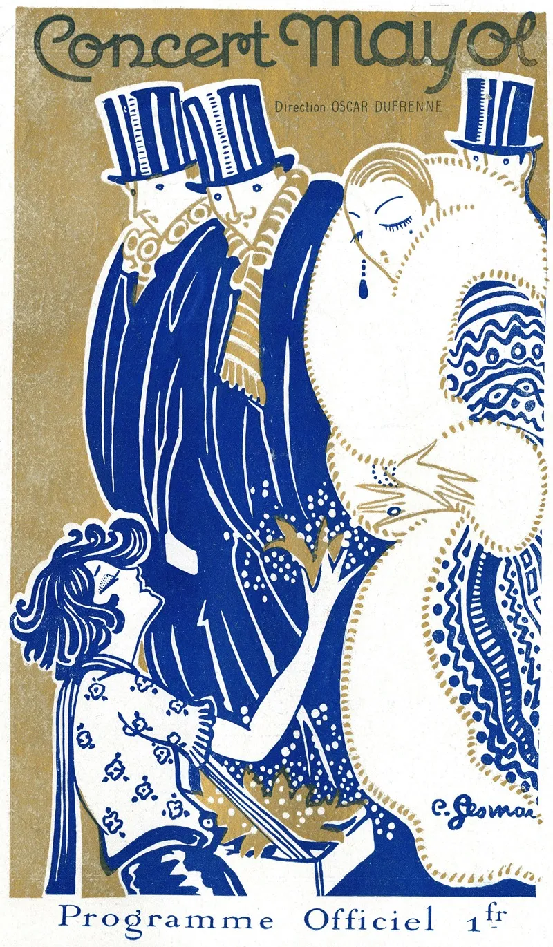 Concert Mayol Wall Art by Charles Gesmar - High-Resolution Digital Print
