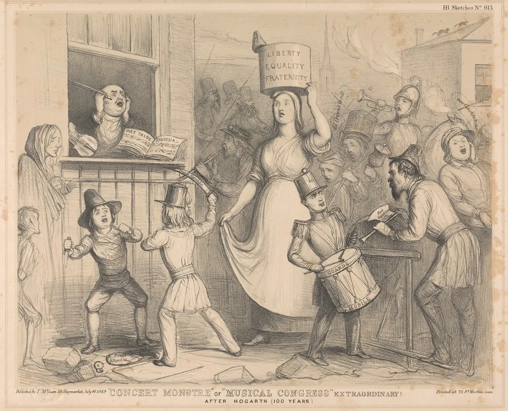 Concert Monstre Of Musical Congress Extraordinary Wall Art by John Doyle - High-Resolution Digital Print