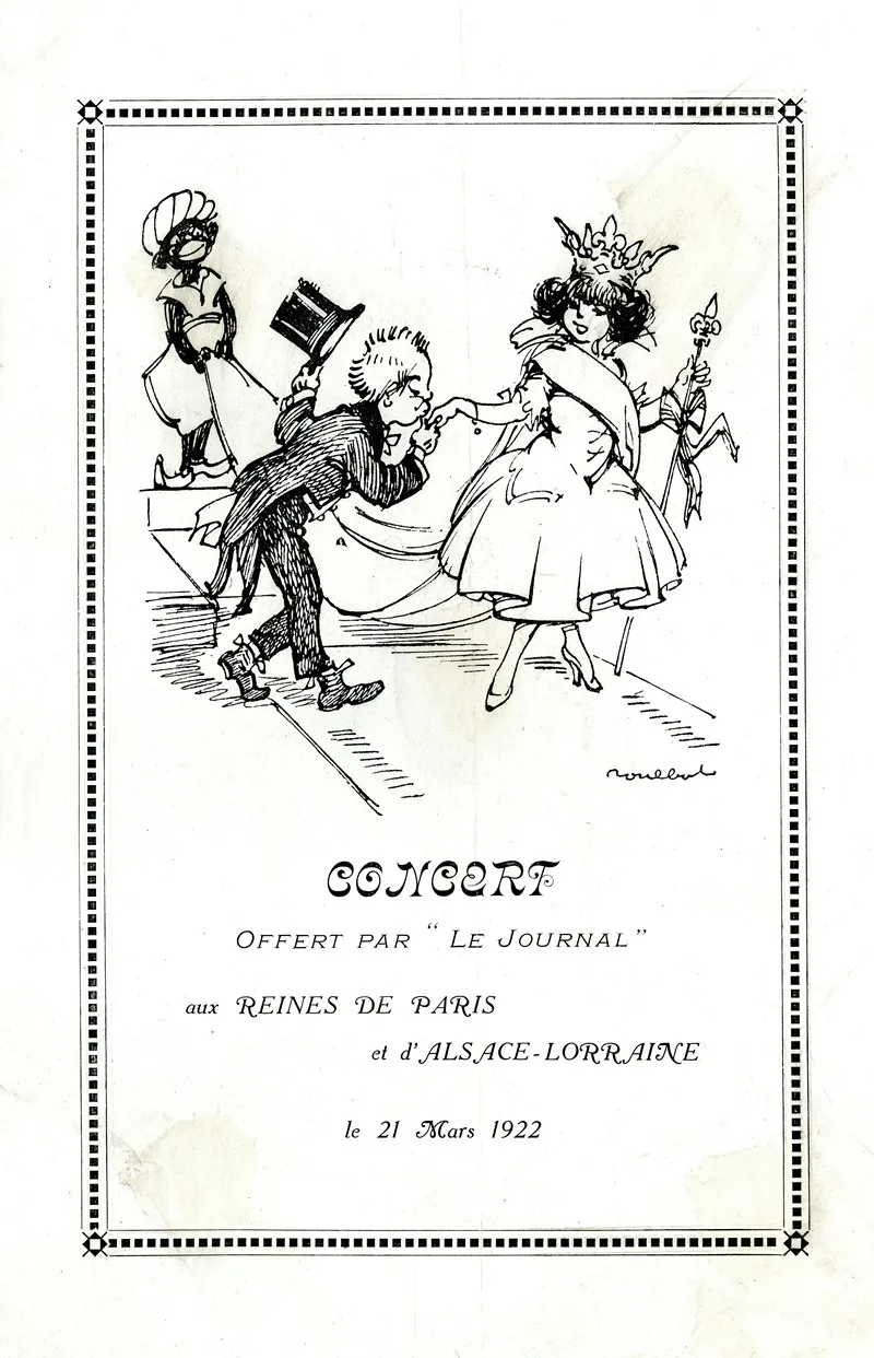 Concert Offert Par Le Journal Wall Art by Moullot - High-Resolution Digital Print