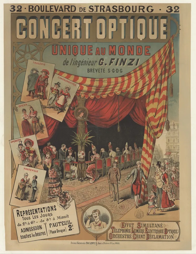 Concert Optique Unique Au Monde De Lingenieur G Finzi Representations Tous Les Jours
